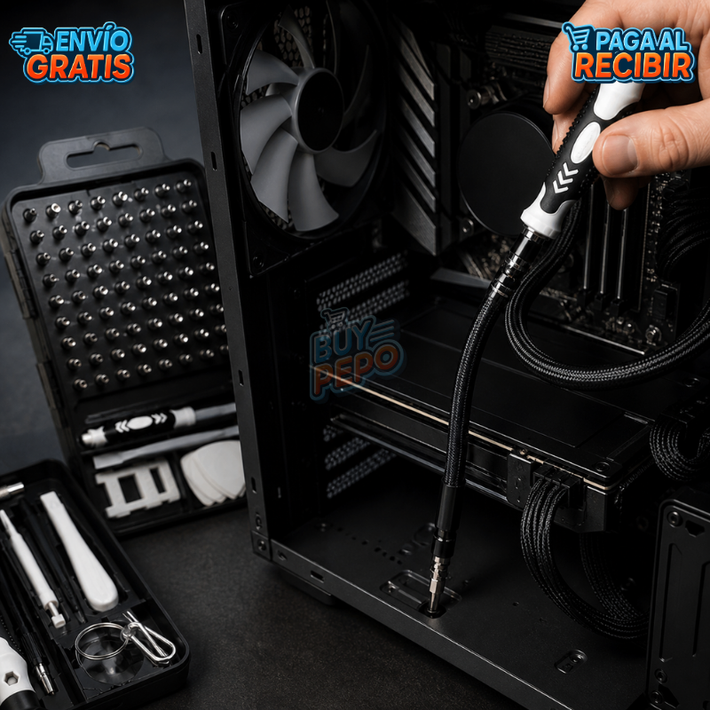 TechCore™ 🔧 - kit 115 piezas destornilladores precisión 🔩