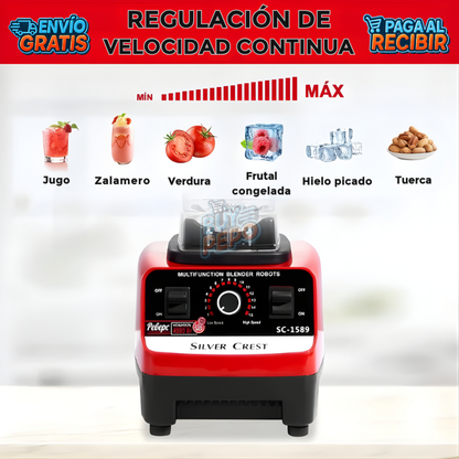 TurboBlend™ ⚡ - Licuadora alta potencia 🌀