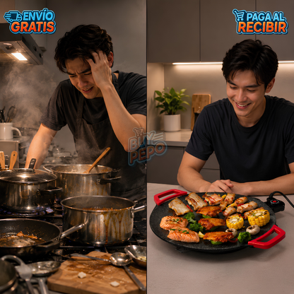 KoreOven™ 🍗 - Horno eléctrico estilo coreano 🔥