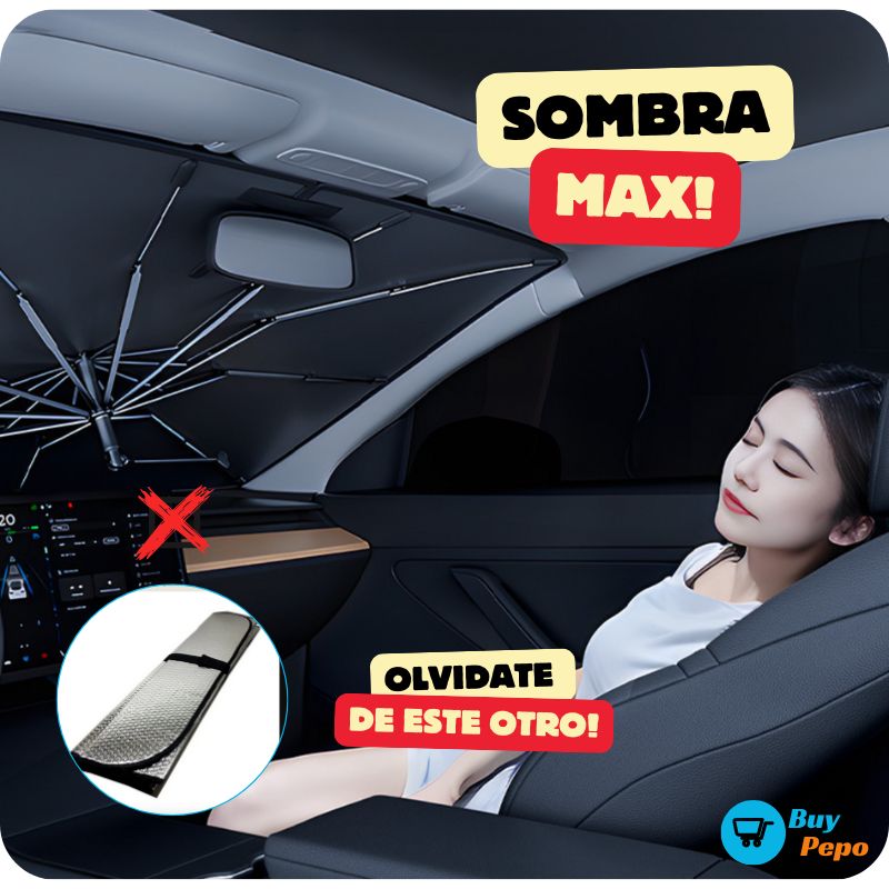 Parasol Plegable 🌞🛡️ Para Auto 🚗 - SOMBRAMAX® 🕶️❄️