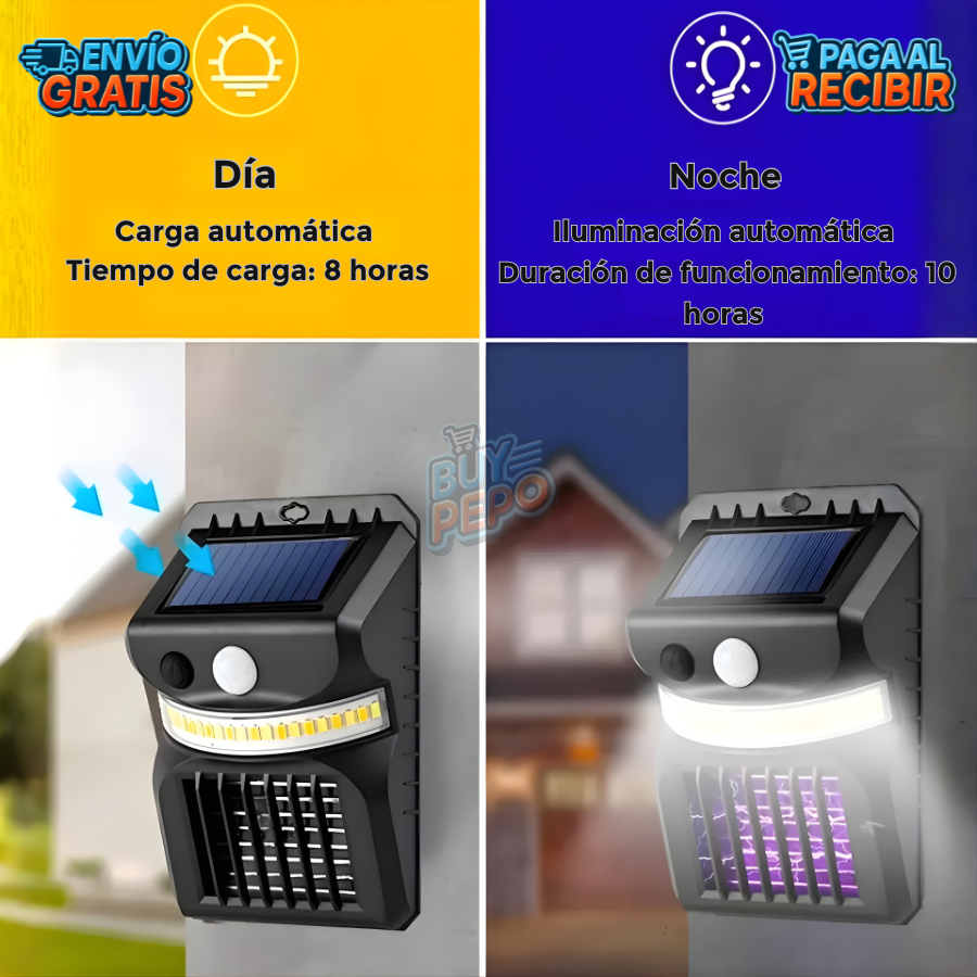 BrightKill™ 💡 – Lámpara antimosquitos inteligente 🦟