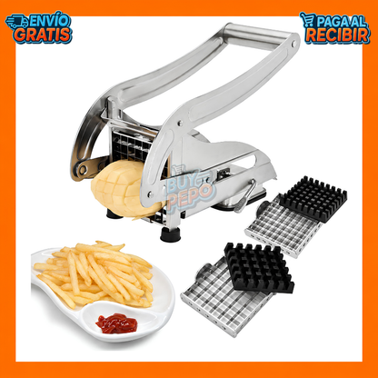 FryCut™ 🍟 - Cortador de papas fritas manual ✨