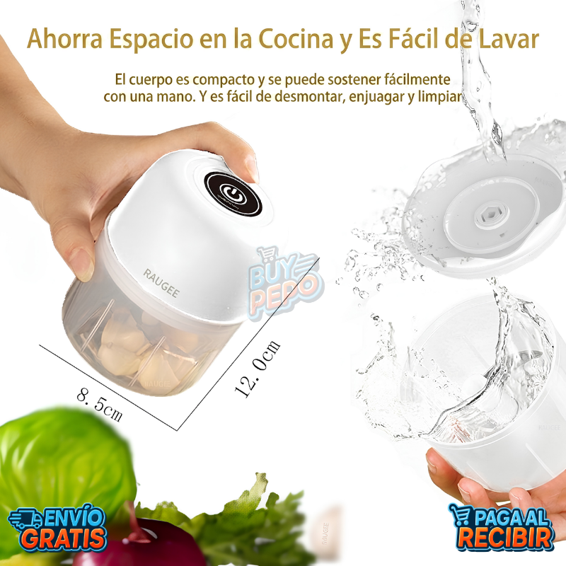 Picafy™ 🔪 - Mini picadora recargable 🥬