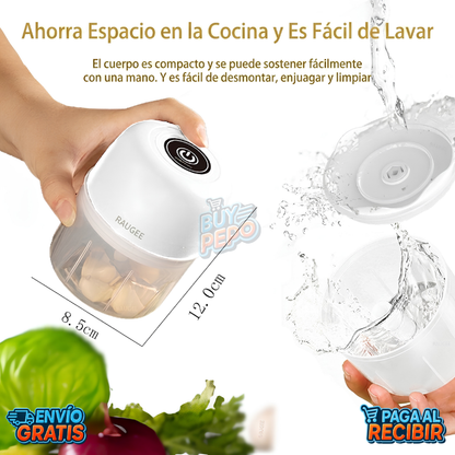 Picafy™ 🔪 - Mini picadora recargable 🥬