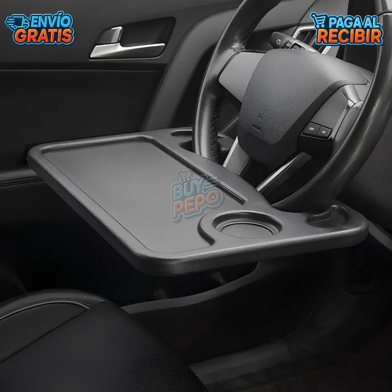 RoadDesk™ 🚗 - Bandeja para volante 💼
