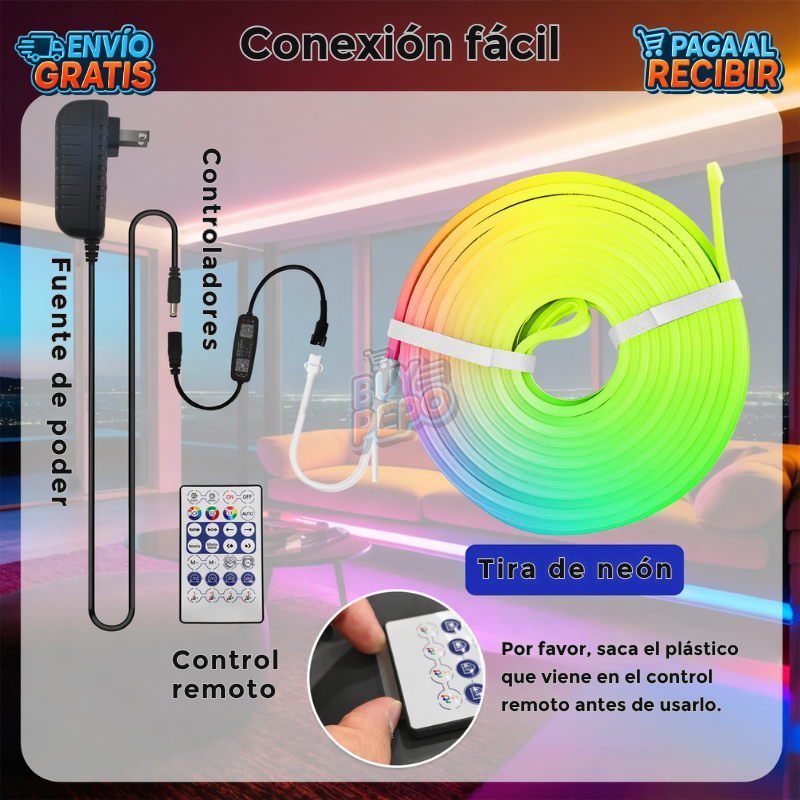 AuraStrip™ ✨ - tira led decorativa 💡