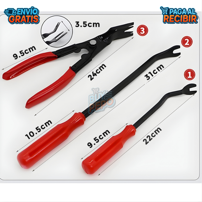 TrimMaster™🛡️ - Kit extractor de molduras 🚗🔧