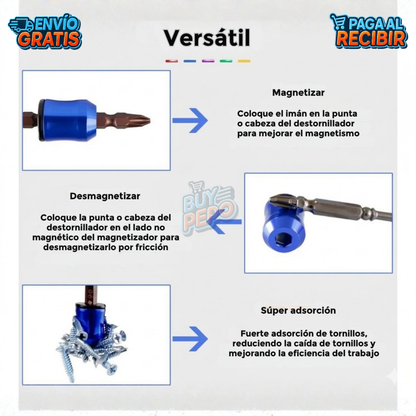 FixRing™ 🔧 - Anillo magnético para taladro 🧲