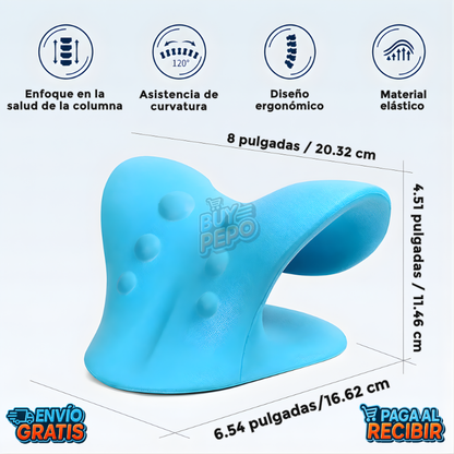 NeckRelief™ 💤 - Cojín cervical alivio cuello 💆‍♂️