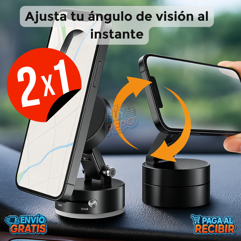 MagnoGrip™ 🧲 - Soporte celular magnético 🚗