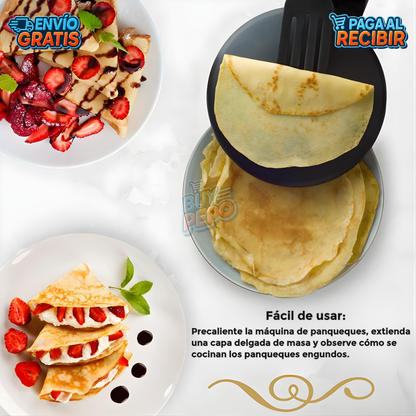 Crepify™ 🥞 - Máquina crepes rápidos ⚡