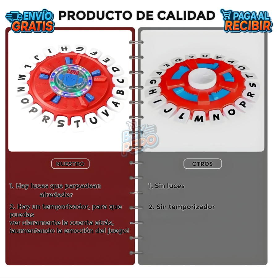 WordRush™ ⚡ - Juego electrónico de palabras ⏳