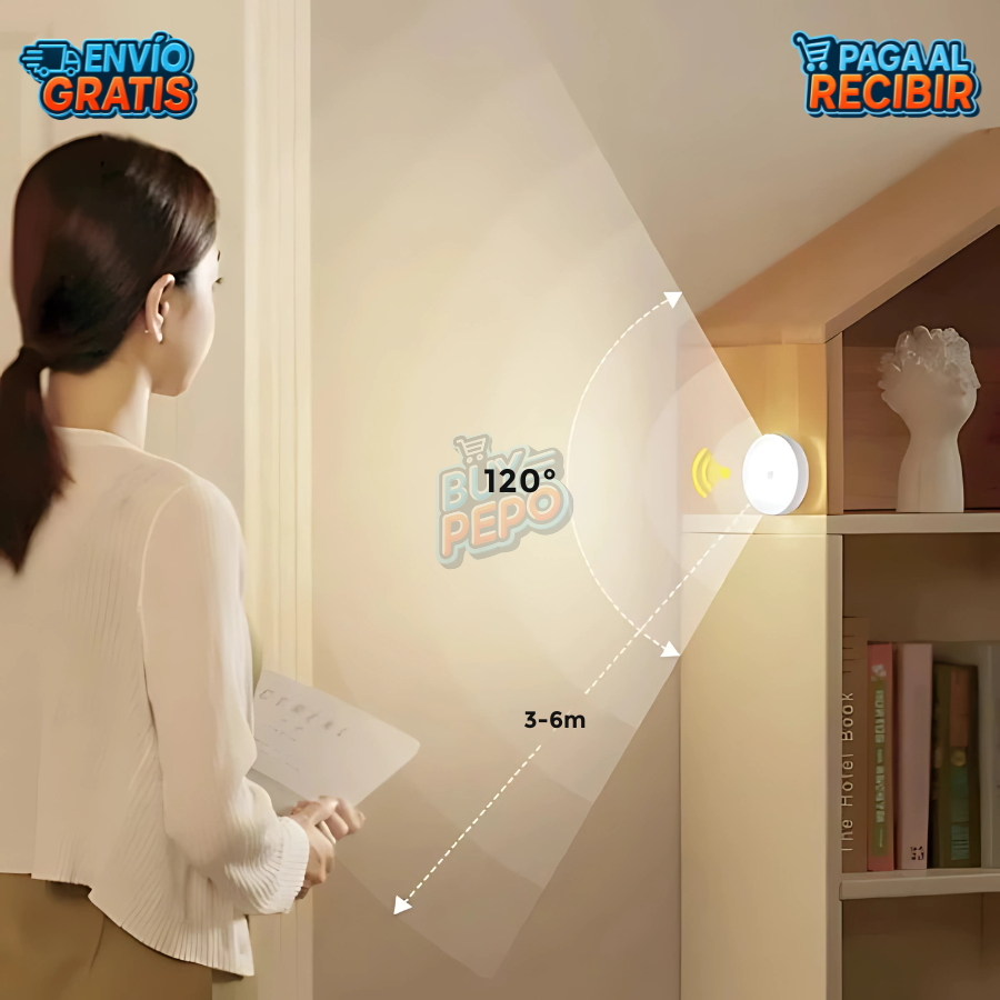 LumiSense™ 💡 - Luz nocturna inteligente PACK 3X1 🌙