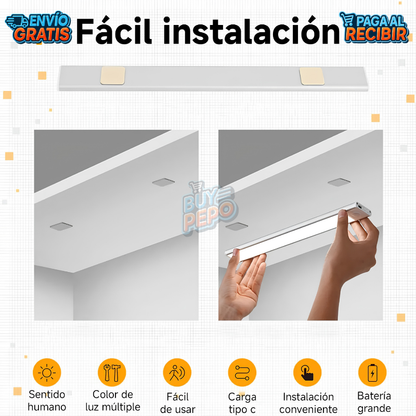 LumiSense™ 💡 - Barra LED inteligente 🚶