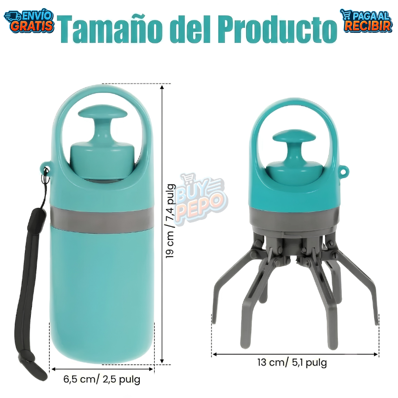 PawClean™ 🐾 - Recogedor portátil premium 🚶