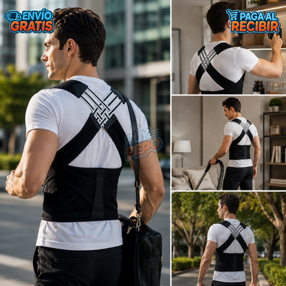 SpineFit™ 🧍 - Corrector de postura premium ✨