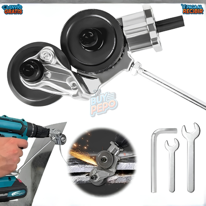 MetalCut Pro™ ⚙️ - Cortador para taladro ✂️