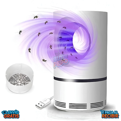 VioletTrap™ 💜 - Lámpara UV antimosquitos 💡