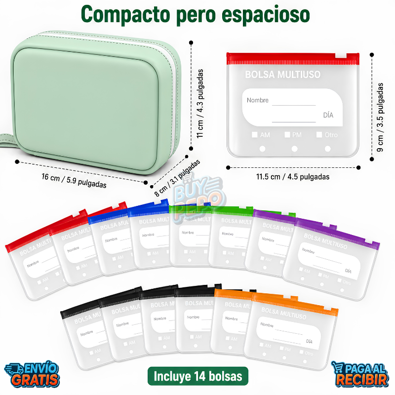 PillKeeper™ 🗓️ - Organizador de pastillas 💙