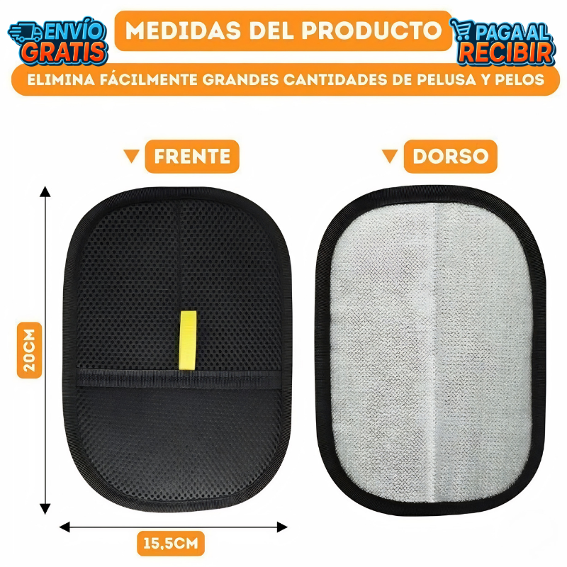 FurTouch™ 🐾 - Guante quita pelo 🧼