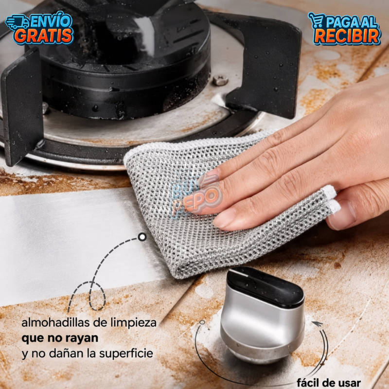 MagicClean™ 🧽 - Pack 10 paños mágicos ✨