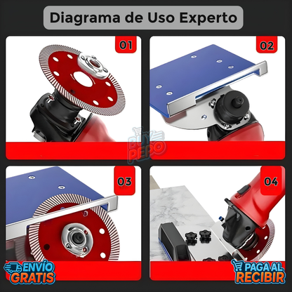Adaptpro 45™ 🔩 -Logra Un Biselado Premium Con Tu Esmeril 🛠️