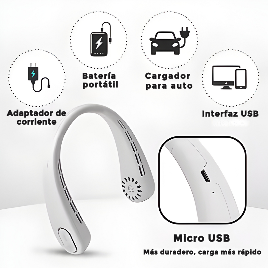 AeroNeck™ 💨 - Enfriador personal portátil ❄️