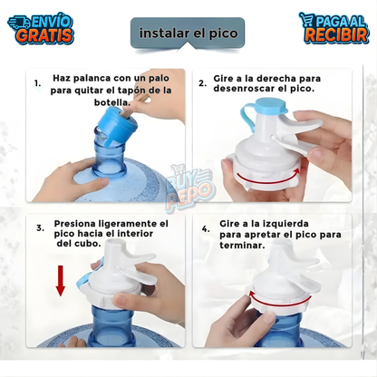 HydroRack™ 💧 - Soporte dispensador bidón 🚰