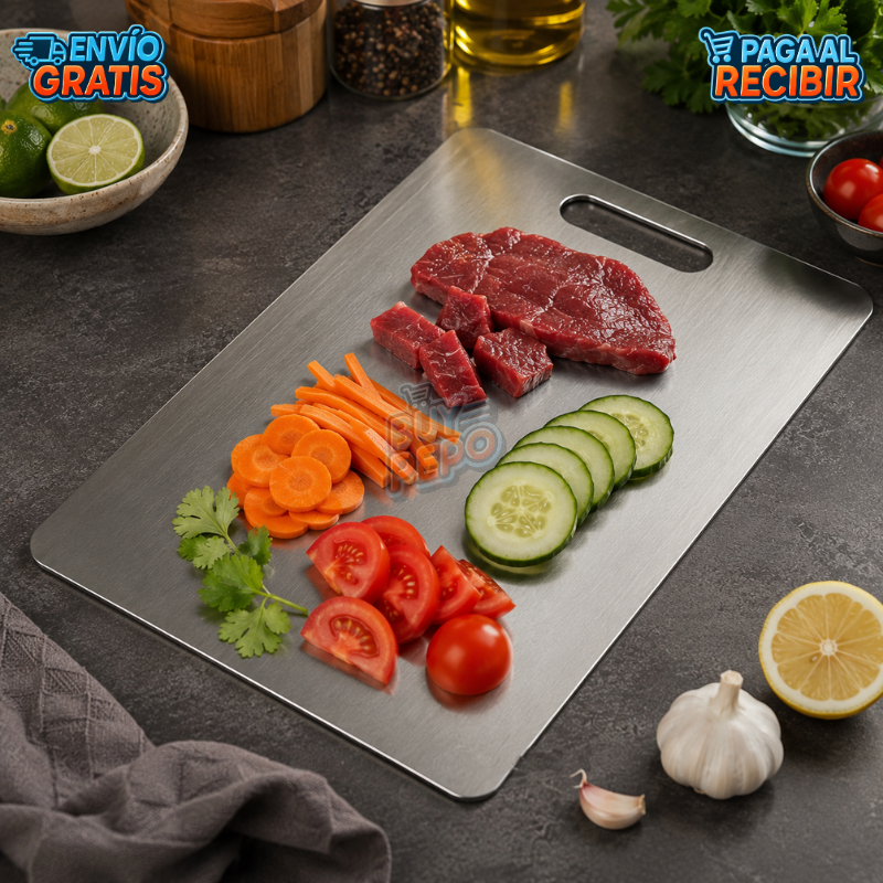 InoxPure™ 🛡️ - Tabla de acero 🥩
