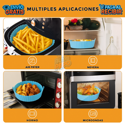 AirBowl™ 🍟 - PACK 6un Molde Para AirFryer 🔥