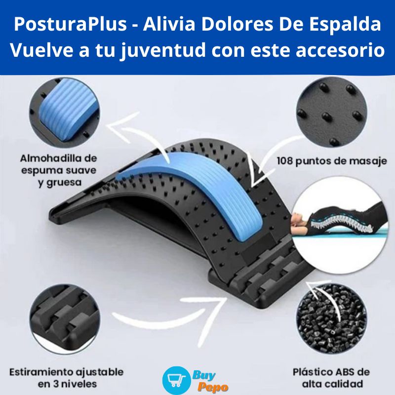 PosturaPlus® ✅✨ - Alivia Dolores de Espalda 🌿🧘‍♂️