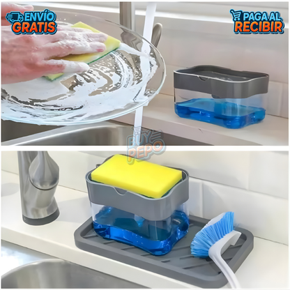 SoapFlow™ 🧼 - Dispensador de detergente inteligente 🧽