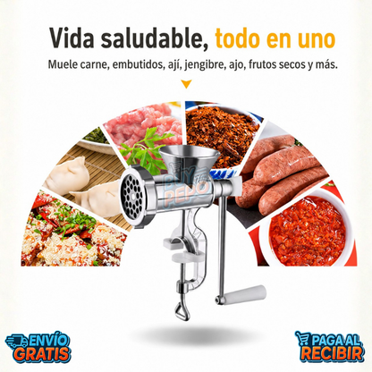 GrindPro™ 🥩 - Moledora de carne eléctrica 🔥