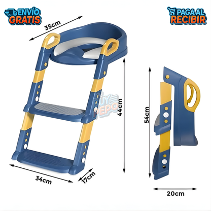 StepPotty™🪜 - Asiento con escalera 👶
