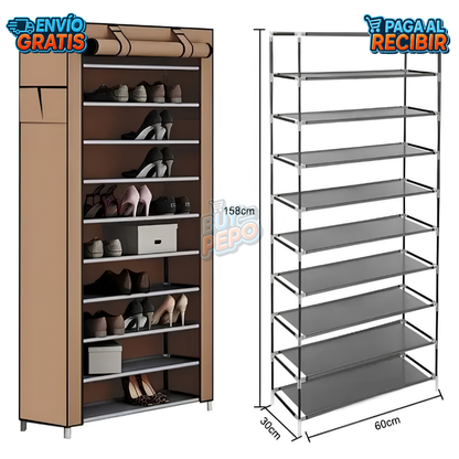 ShoeTower™ 👟 - Organizador de 9 Pisos 🏠