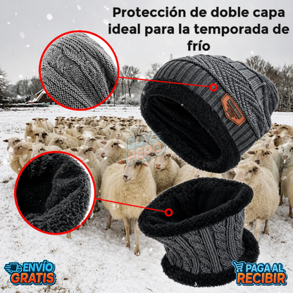 ThermaWrap™ 🧣 - Gorro bufanda térmico ❄️