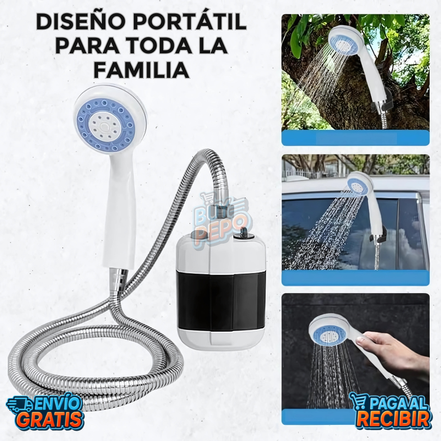 AquaNomad™ 🚿 - Ducha portátil multiuso 🌲