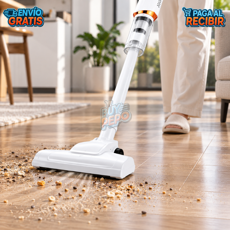 PowerVac™ 💨 - Aspiradora Inalámbrica Potente 🧹