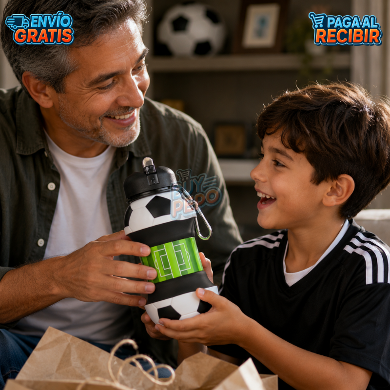 KickTherm™ 🥤 - Botella térmica deportiva ⚽