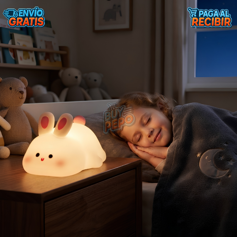 DreamBunny™ 🐰 - Lámpara nocturna infantil 🌙