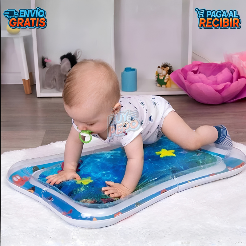 SensoryPlay™ 🧸 - Alfombra sensorial para bebés ✨