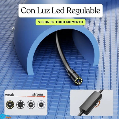 🔍 VisionPro® - 📷 Endoscopio Para Celular 📲