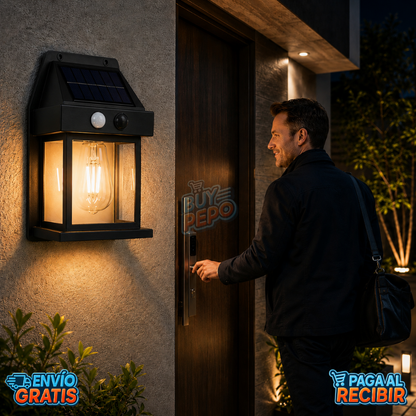 SolarBeam™ ☀️ - Foco solar exterior 💡
