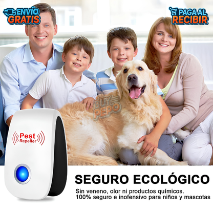 UltraShield™ 🛡️🐭 - Repelente ultrasónico hogar 🔊