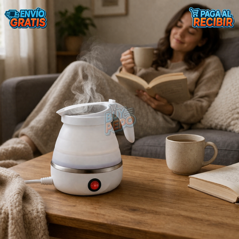 FoldHeat™ 🔥 - Hervidor plegable portátil ⚡