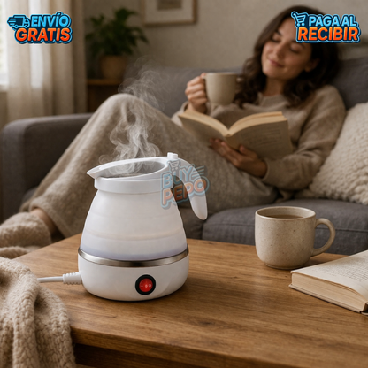 FoldHeat™ 🔥 - Hervidor plegable portátil ⚡