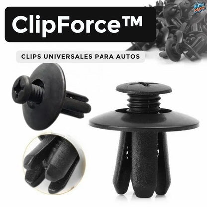 ClipForce™ 🚗 - 100 Clips universales para autos 🔩