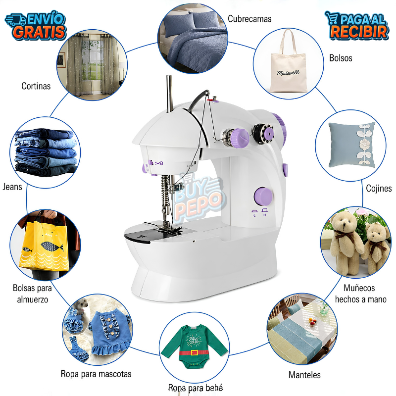 SewFast™ 🧵 - Mini máquina de coser portátil ✨