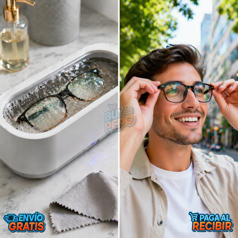 UltraShine™ 💎 - Limpiador ultrasónico delicado ✨