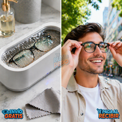 UltraShine™ 💎 - Limpiador ultrasónico delicado ✨